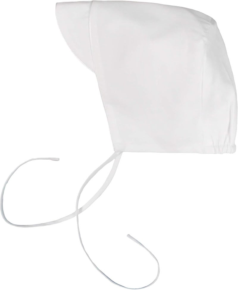 Petit Ami Baby Boys' Hand-Embroidered Cross Christening Romper, White - Image 5
